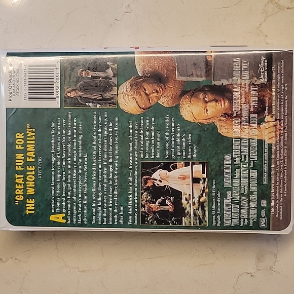 Walt Disney's Tom and Huck VHS Tape - Picture 2 of 6